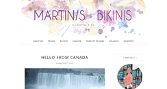 Desktop Screenshot of martinisbikinisblog.com